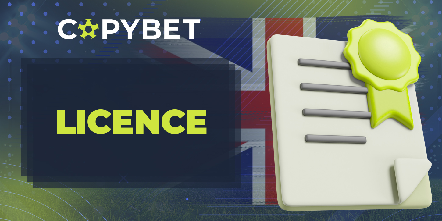 Online bookmaker CopyBet UK license