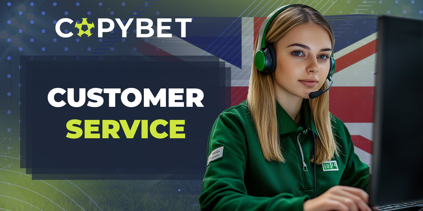 Online bookmaker CopyBet 2024 support contacts