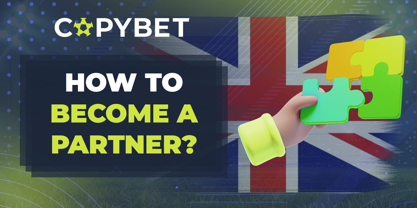 Instructions on how to become an affiliate of online bookmaker CopyBet 