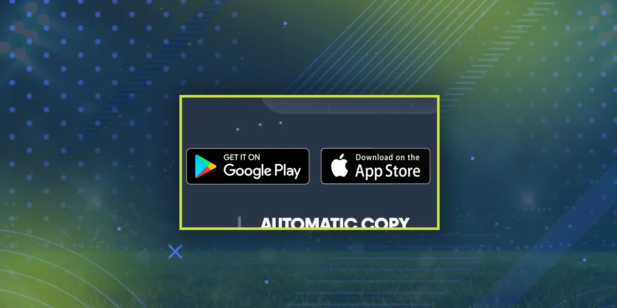 Icon for downloading the mobile application for Android on the CopyBet website