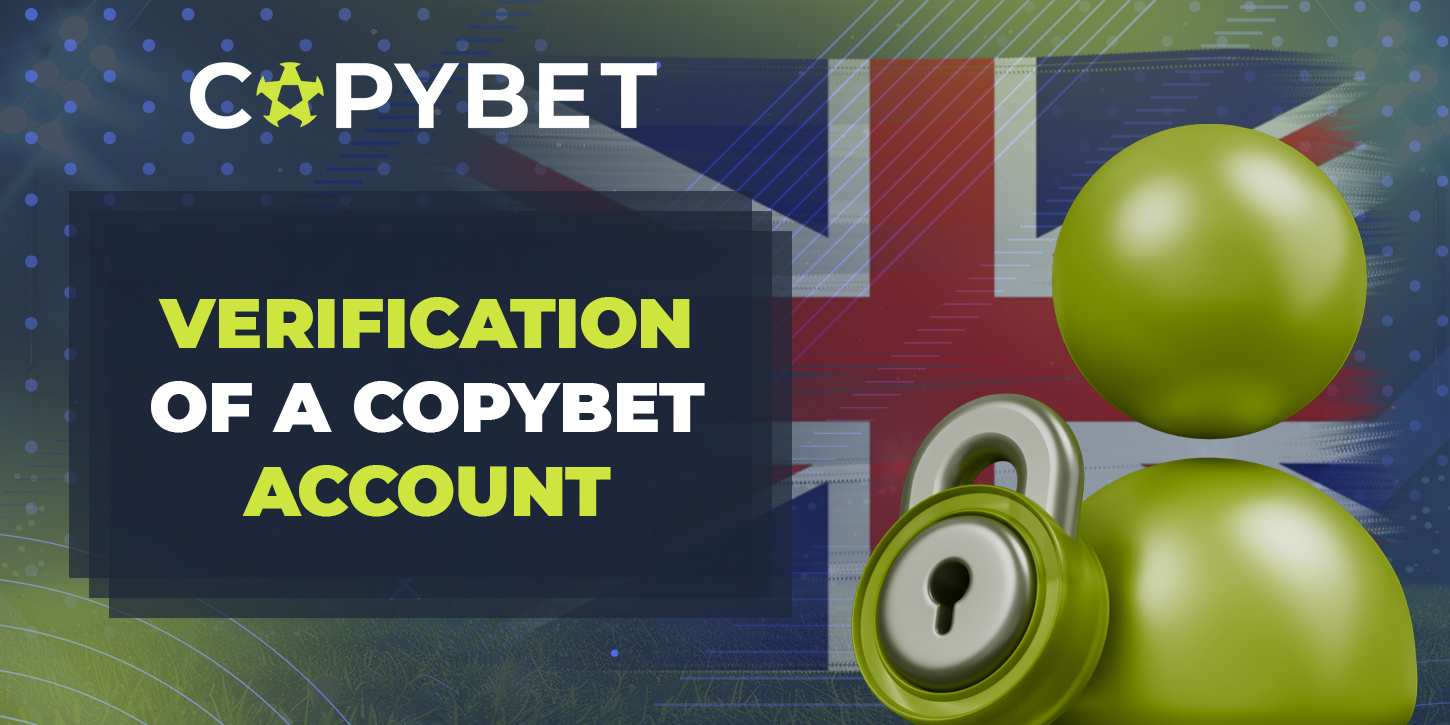 Instructions for verifying your Copybet account 